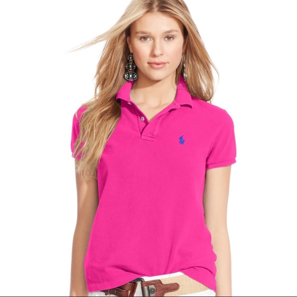 RALPH LAUREN Pink Polo